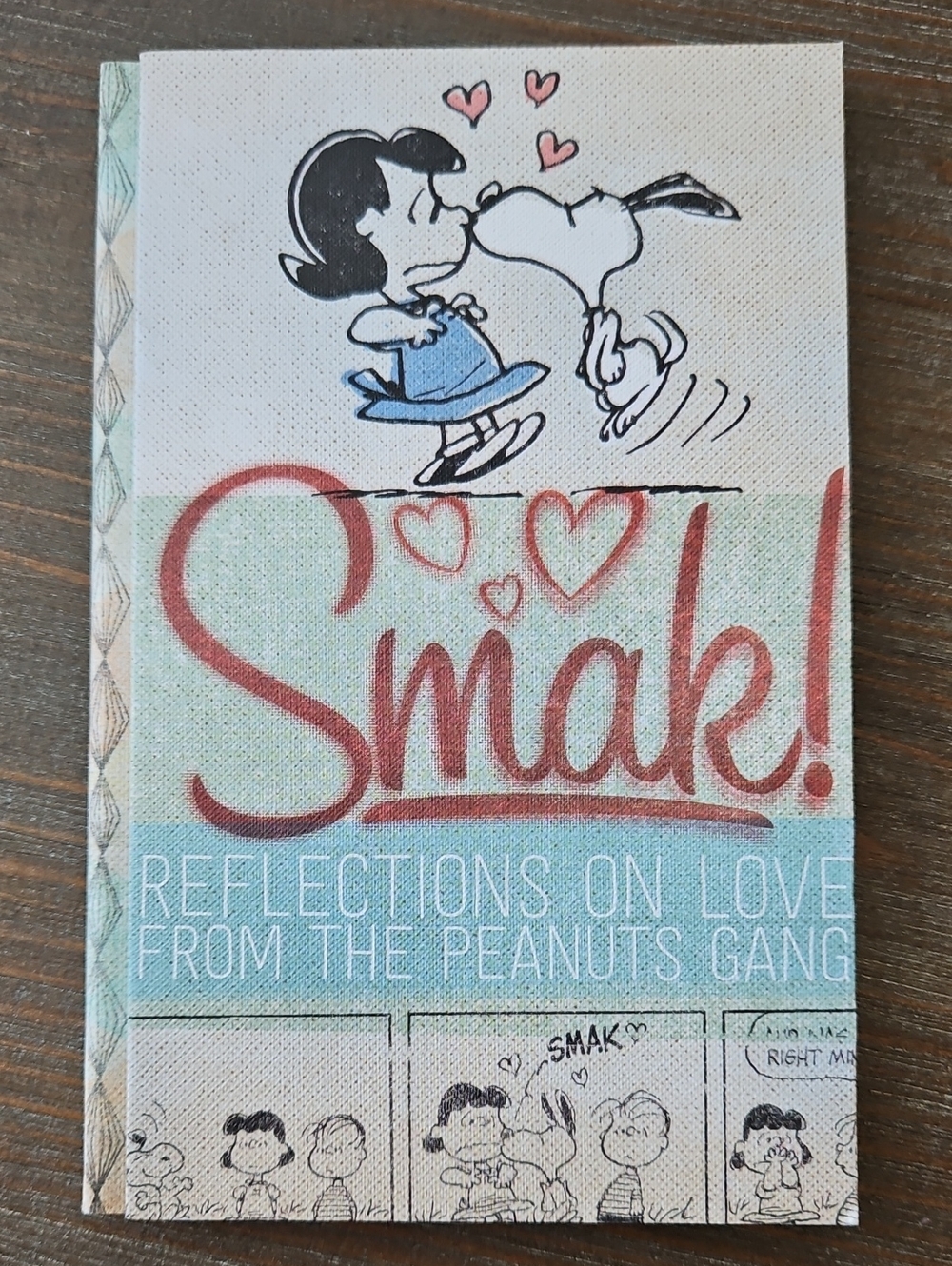 Hallmark Smak! Peanuts Reflections on Love Hardcover New
